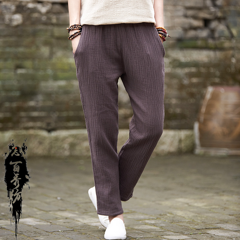 Sweat-wicking cropped straight pants 12