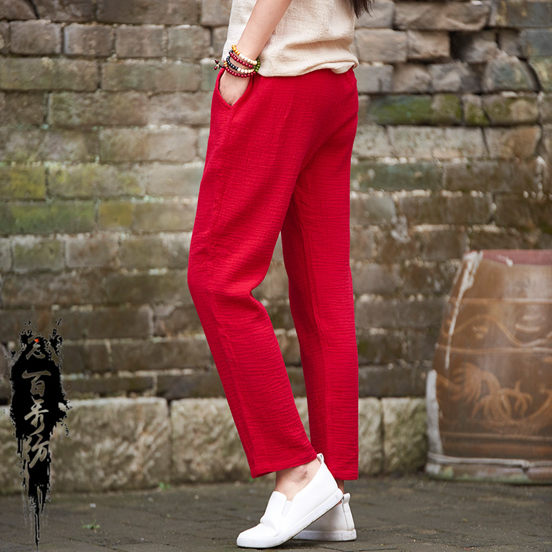 Sweat-wicking cropped straight pants 12