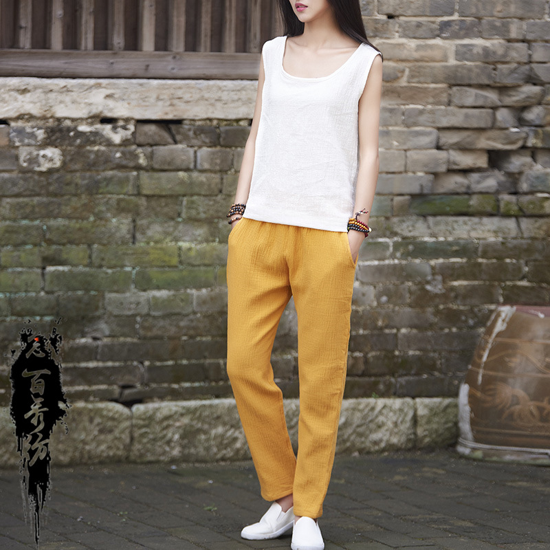 Sweat-wicking cropped straight pants 12