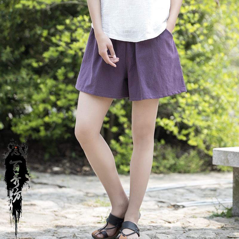 Women's casual shorts baggy pants 6