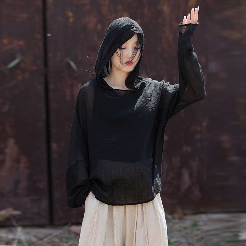 Sun Protection Women's Hooded T-Shirt 58