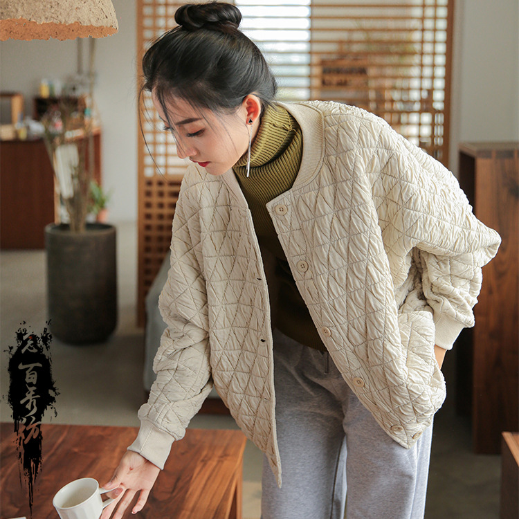 Women's cotton padded jacket 35