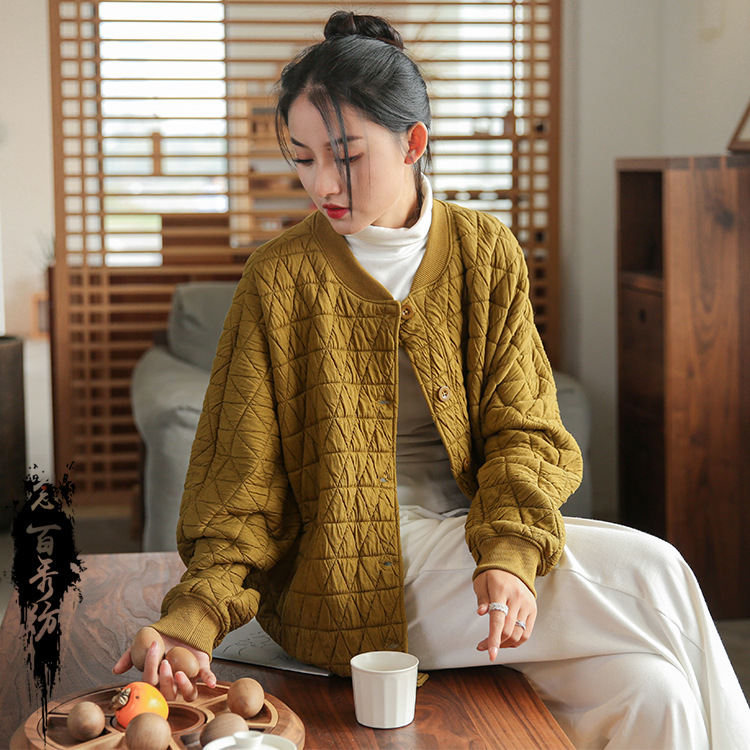 Women's cotton padded jacket 35