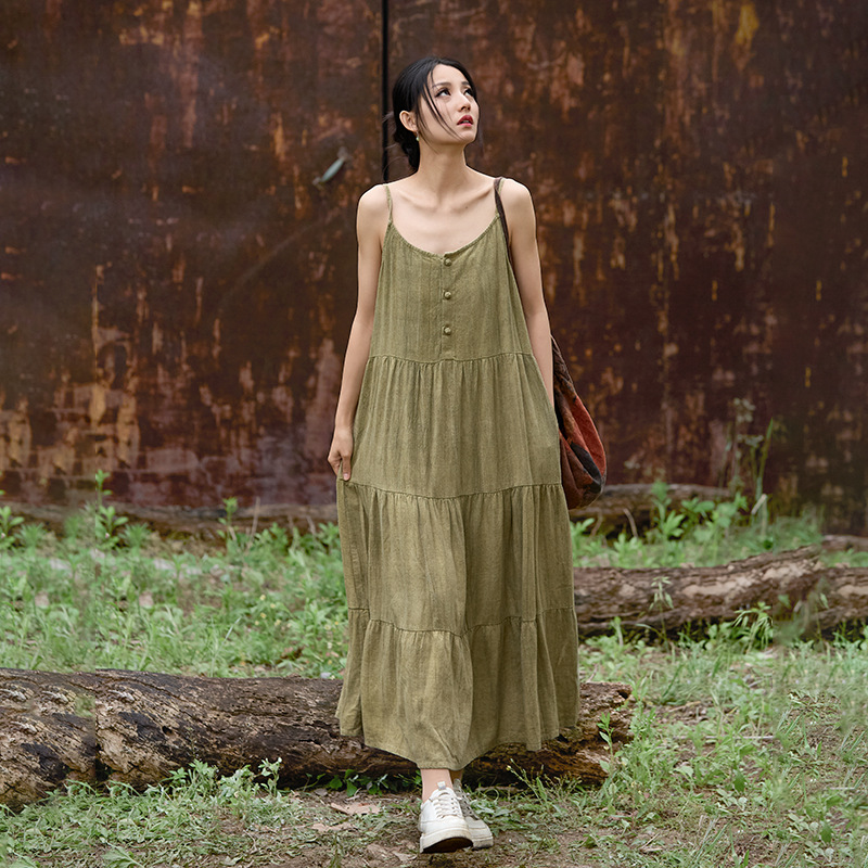 Women's suspender dress 50