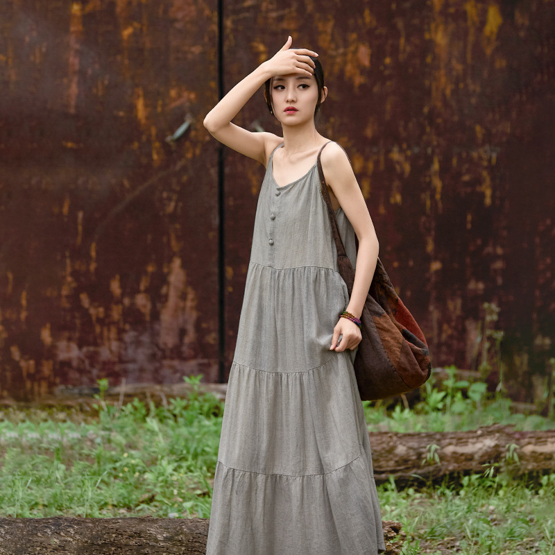 Women's suspender dress 50