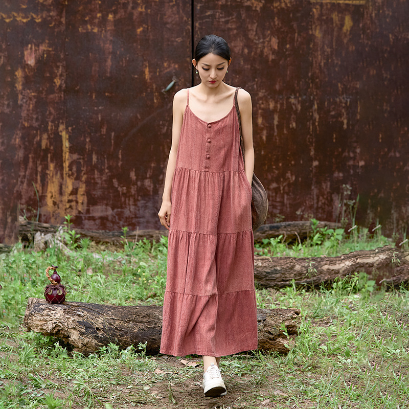 Women's suspender dress 50